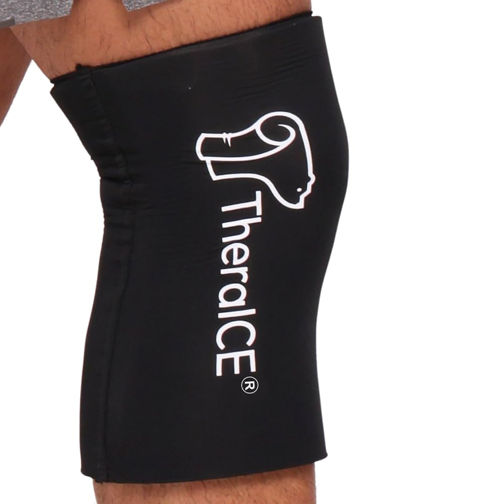 TheraICE Diz Ice Pack, Injuries, Reusable Gel Cold Packs Brace Ayrıca Elbow, Ankle & Calf - ACL, MCL Pain Relief