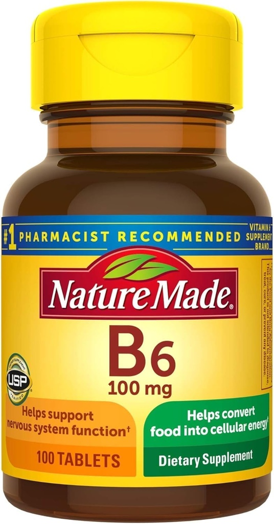 Doğa B-6 100 mg Tabletleri 100 ea (Görünen 5)