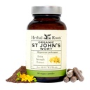 Herbal Roots St Johns Wort Capsules | hizmet başına 450 mg | Pure St. John's Wort with No Binders or Fillers Non GMO | 60 Vegan Capsules