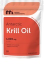 Mikro Malzemeler Antarktika Krill Oil Supplement, 1000mg Per Servis, 300 Soft-Gels, Omega-3s EPA, DHA & Natural Astaxanthin, Supports Immune System & Brain Health, Easy to Swallow