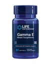 Life Extension Gamma E Karma Tocopherols, Sağlıklı Ağlama, E Supplement, Soundame lignans, Gluten-Free, Non-GMO, 60 softgels
