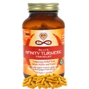 Infinity Turmeric Capsules, High Potency Curcumin Supplement, USDA Sertifikalı Organik Supplement Black Pepper ve Ginger, Raw, Vegan Gluten Free Potency Curcumin Supplement, USDA Sertifikalı Organik Supplement,
