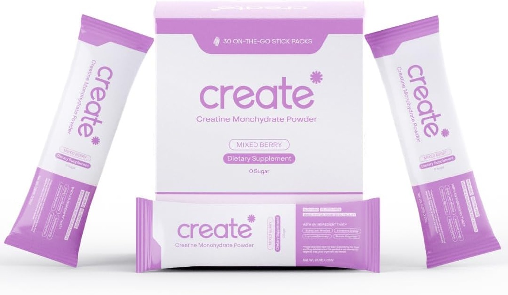 Tek Servet Kreatin Monohidrat Tozu – 5gpure Kretine | Redefining Strength, Energy & Recovery | Sugar-Free, Vegan, Non-GMO | karma Berry | 30 Portatif Paketler