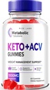Laboratuvarları Metabolik Çözümleri Hızlı Kilo kaybı için Keto+ACV Gummies, Apple Cider Vinegar, Resmi İncelemeler (60 Gummies)