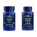 Life Extension Super Ubiquinol CoQ10 gelişmiş Mitochondrial Support & Vitamins D ve K ile Sea-Iodine, Vitamin D3