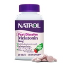 Natrol Melatonin 5 mg Hızlı Dissolve Tabletleri, Yetişkinler için Sleep Support Supplements, Strawberry Flavor, 200 Tablet, 200 Day Supply