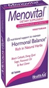 SağlıkAid Menovital - Hormonal Denge Desteği için Zamanlı Herbal Supplement | 60 Vejetaryen Tabletler | Non-GMO & Gluten-Free-GMO & Gluten-Free