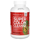 Health Plus Inc Super Colon Cleanse 530 mg 240 Capsules, Paket değişebilir