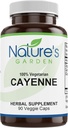 N:47'S GARDEN ESSENTIALS Cayenne - 500 mg Organik Cayenne Pepper Toz Toz Toz Toz