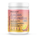 Fit & Lean replica Plus Energy, Pre Workout Toz, 6g Vegan Essemsal Amino Asits, EAA, BCAA, Glutamine, Electrolytes & Natural Caffeine, Pink Lemonade, 30 Servet