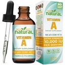 Neden Doğal Vitaminler 10000 IU - Sıvı retinyl Palmitate ile Coconut MCT Oil, Vegan VIT A Supplement for Skin - 1 oz sublingual Tincture