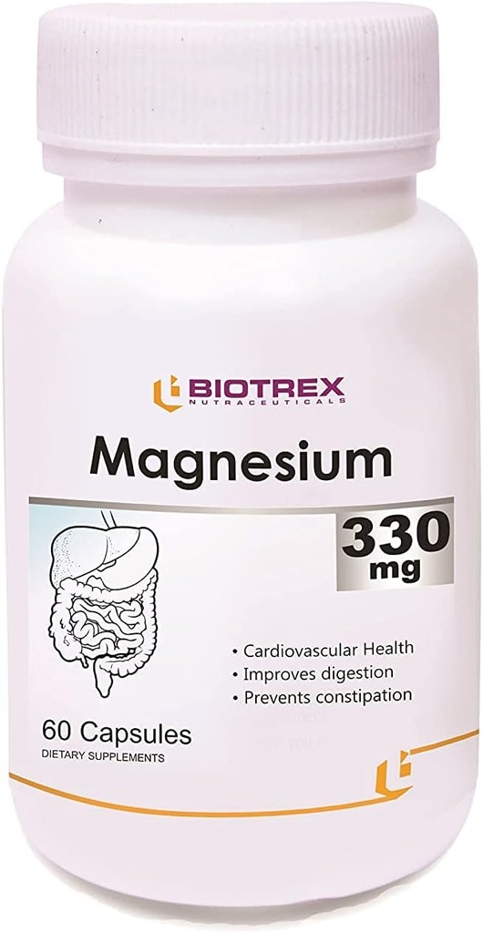 Panihari Biotrex Nutraceuticals Magnezyum 330Mg Capsules - 60 Kont