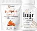 Micro Materialss Riley Tohum Oil with Saw Palmetto 3.000 mg Softgels & Hair Vitamins Komplek Kapsüller | 2 Pack Sche | Cold Pressed Virgin Oil | 14-in-1 Saç Büyüme Desteği Collagen & Biotin
