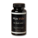 FEMMEPHARMA Mia Vita Hot Flash Supplements for Menopause Non-GMO Natural Hormon Yönetmeliği for Night Sweats Black Cohosh & Dong Quai 60 Capsules (30 Day Supply)