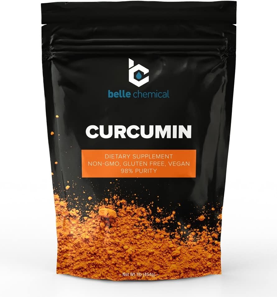 %98 Pure Curcumin Toz (yüzde 98 Curcuminoids) (1 Pound)