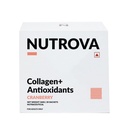 NUTROVA Collagen+Antioksis Supplement - of Marine Collagen Toz for Men & Women,Increas Skin Hydration,Reduces Skin Hasar,Depres,Cranberry, 1 sayı,30 Hizmetler