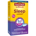 Doğa Made Wellblends Sleep Longer, Melatonin 10 mg, L theanine 100 mg ve GABA 100 mg, Sleep Supplement, 35 Tri-Layer Tabletleri