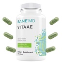 SANE MD Vitaae - Throat Phlegm, Coughing ve Beyin Desteği - Respiratory, Throat ve Beyin Sağlığı için Citicoline Supplements