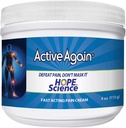 AGAIN Joint & Muscle Cream, 4oz | Klinik olarak Ortak Sağlık ve Hareketlilik, Kas Arka, Diz, Omuz | Uzun Dönem Sonuçlar / Doktor ABD'de Onaylandı | Made in USA