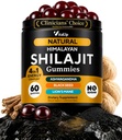 Himalaya Shilajit Gummies for Men & Women - Pure Shilajit for Men Gummies - Sugar Free Gummy Supplements with Fulvic Acid - Health Aging, Immune & Energy Support - 60 Count