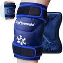 KingPavonini XXL Diz Buz Paketi Cerrahiden Sonra Entire Dizleri, Büyük Emekliler için Büyük Reusable Gel Buz Paketi, Ağrı Yardımı, Swelling, Sports Injuries, 1 Pack (Mavi)