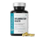 LES Labs Inflammatory Health – Ortak Destek, Kas Fonksiyonları ve Rahatlama, Hareketlilik- Turmeric, Boswellia, Quercetin, Ginger & CoQ10 – Non-GMO Supplement – 60 Capsules