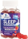 Yetişkinler Ekstra Kuvvet Için Uyku Gummies - 12 mg Melatonin Sleep Gummy Supplement, Melatonin Gummy for Occasional Sleep Support Supplement, Vegan, Non-GMO, Gluten Free, Gomitas para Dormir, 60 Gummies