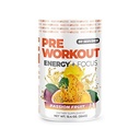 Time Pre Workout Energy + Focus, Passion Fruit | 60 mg Caffeine from Green Tea, Natural Flavors, No Jitters or Crashes, No Stim, Gluten Free, Sugar Free, 60 hizmet