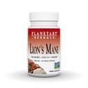 Gezegensel Herbals Lion's Mane, Memory, Focus ve Mood*, 1000 mg - 30 Vegan Capsules