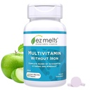 EZ İronik, 18 Vitamin ve Mineral A Vitamin A, Biotin, Vitamin B12, C, Vitamin D3, çinko ve daha fazlası, Sugar-Free, 1-Month Supply - 1 Pack