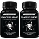 850 mg Liposomal Glutathione Supplement | 120 Total Liposomal Softgels | Antioksi Supplement w/Gluta-IVTM, 100X Abxia Over Toz Glutathione