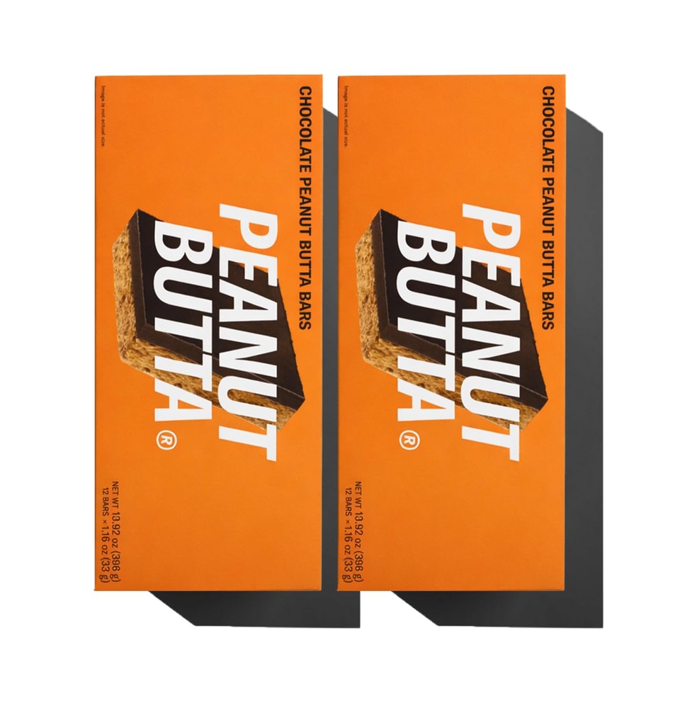 Mid-Day Squares Peanut Butta protein Çikolata Bars, 1.16 Oz each, 2 Packs (24 Squares) | Real Chocolate, 6g Plant Protein, 4g Fiber, Gluten Free, Plant-Based Fiber, Gluten Free, Plant-Based Fiber,