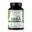 Emerald Laboratuvarlar DHEA 25 mg - Hormon Dengesine Yardım etmek için Adrenal Destek Supplement* - DHEA - Gluten-Free - 60 Sebze Kapsülleri (30-Day Supply)