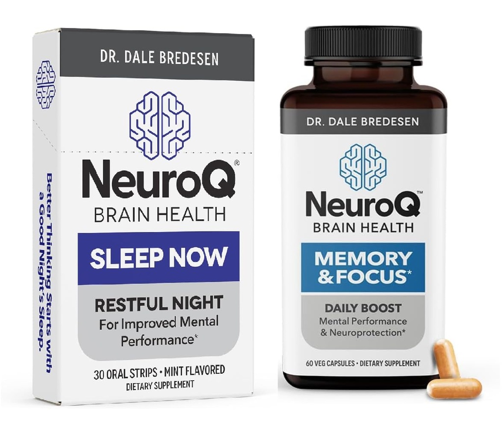 Yaşam Sezonları NöroQ Memory & Focus with Sleep Now Strips - 7/24 Beyin Sağlık Desteği - Bilişsel Uyku Fonksiyonunu Geliştir - 30 Gün Supply
