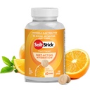 SaltStick Electrolyte FastChews - 120 Kont Orange Flavor - Hydration, Salt Tabs, Dehidrasyon Yardımı