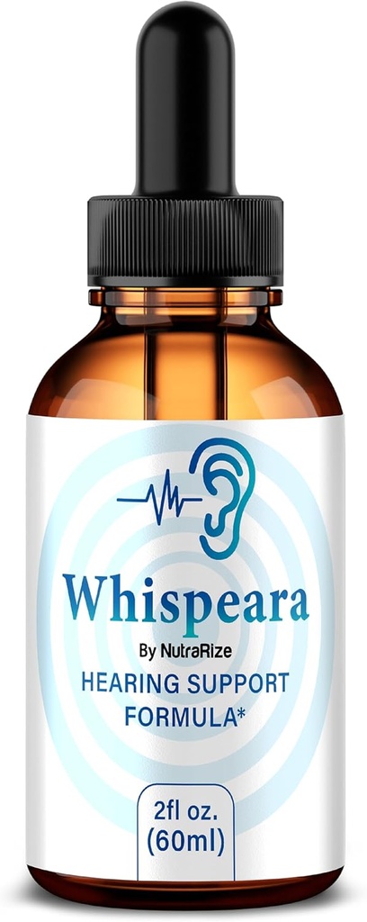 Whispeara Drops - Resmi Whispeara Sağlıklı İşitme, Focus ve Performansı Desteklemek için, All Natural Whispeara İşitme Destek Formula, Premium Whispeara Gotas Review (30 Hizmet)