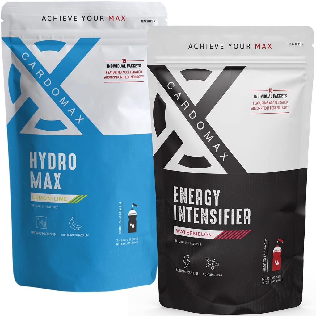 CARDOMAX - Enerji Intensifier (Watermelon) & HydroMax Sıvı Hydration (Lemon Lime)