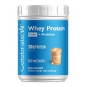 Probiyotiks & Prebiyotiks ile Protein Tozunu Yeniden Oluşturun - 20g Whey Isolate proteini, Yüksek Fiber, Post Bariatrik Cerrahi Hastaları - Buzlu Macchiato (15 Hizmet)