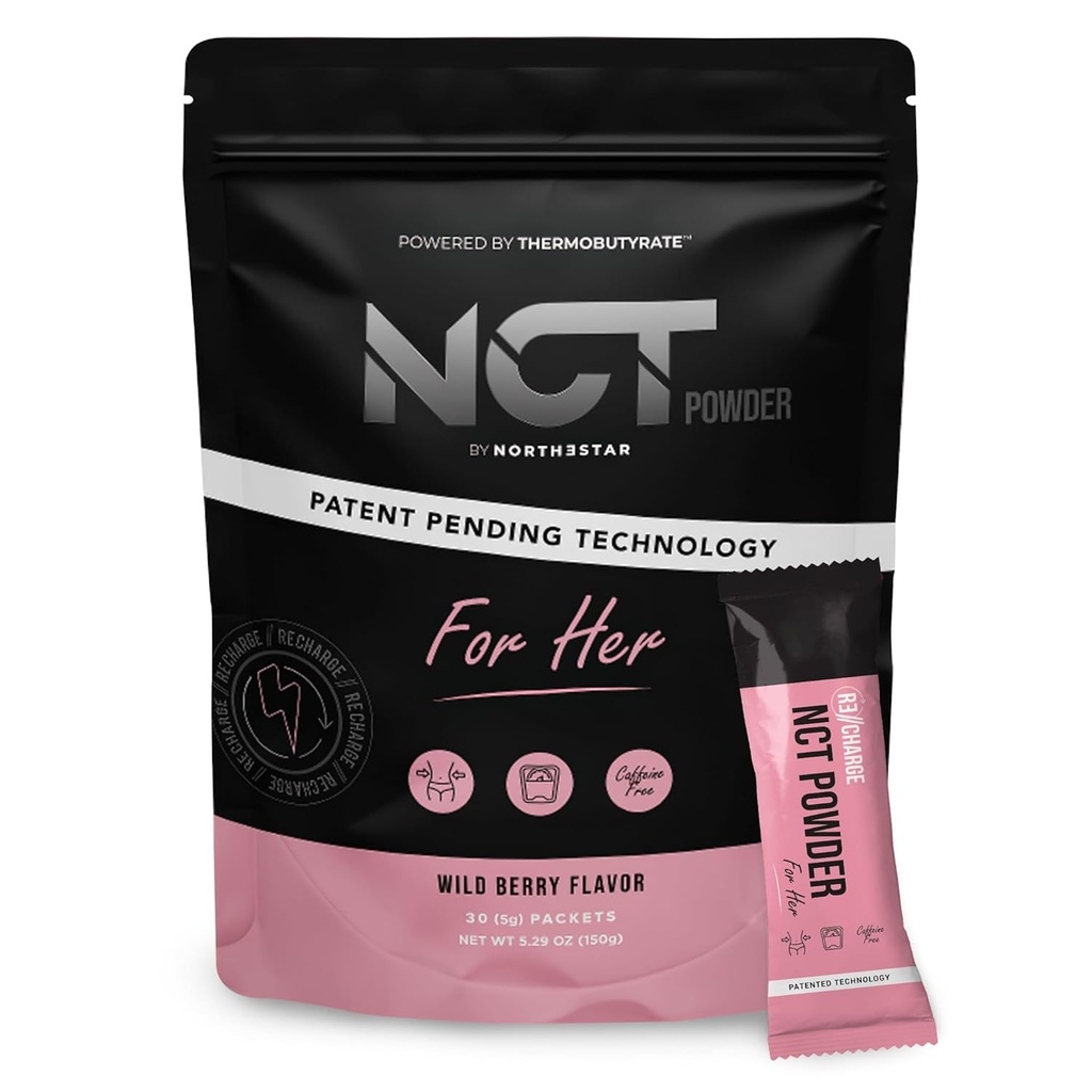 Northestar tarafından NCT Toz - Onun için, Wild Berry Flavor (30 Packets)