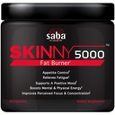 Saba Skinny 5000 -Fat Kaybı -Weight Kayıp-Appetite Control -Mild Jitter-Free Energy- Focus -60 Capsules