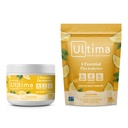 Ultima Replenisher Electrolyte Toz İçecek Mix Sche – Sugar Free – Lemonade, 30 Canister ve 20 Stickpacks – 6 Electrolytes and Minerals – Keto Friendly, Vegan, Non-GMOMO