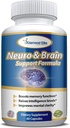 Neuro & Brain Care, Ekstra Güçlü Beyin Supplement for Memory, Focus, & Clarity - Boosts Memory Function, Intelligence Levels & Focus, Premium Brain Health Supplement for Men & Women, 60 Capsules