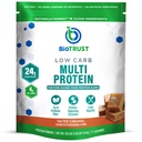 BioTrust Low Carb Protein Tozu - Dikt edilen Whey Protein Toz ve Vakain Ölmüş Cattle, Plus Digestive Enzymes - Salted Caramel, 14 Hizmetler