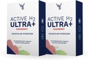 Aktif H2 Ultra + Hidrojen Su Tablet, Doğal Raspberry. Sağlık'ı optimize edin, Immunity'yi destekleyin ve Moleküler Hidrojen 120 Hizmetin Faydaları ile Antioksisları Dengeleyin