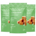 Vitamin Bariatrik 500 mguba Citrate Soft Chews with 500 IU Vitamin D3 – Gastrik Bypass Hastaları ve Bone Health - Sugar & Gluten Free, Caramel (270 Chews)