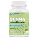 Safgen Laboratuvarları Senna 8.6 mg Tabletleri (120 Kont) – Doğal Sennosides Sebze Laxative for Constipation, Bloating, Gas, Irregularity Relief Relief Relief