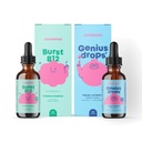 JoySpring Liquid B Kompleksi ve Genius Focus Drops for Kids