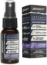 ONNIT Melatonin Sıvı Uyku Destekli, IGENTM Non-GMO Tested, Lavender Flavor, Sleep Support for Yetişkinler, 3 mg Melatonin per Spray, 1 fl oz