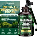 Chlorophyll Liquid Drops – Kadınlar ve Erkekler için Tamamlanması – Detox, Energy & Skin Health Support – Vegan, Non-GMO, 2 Fl Oz