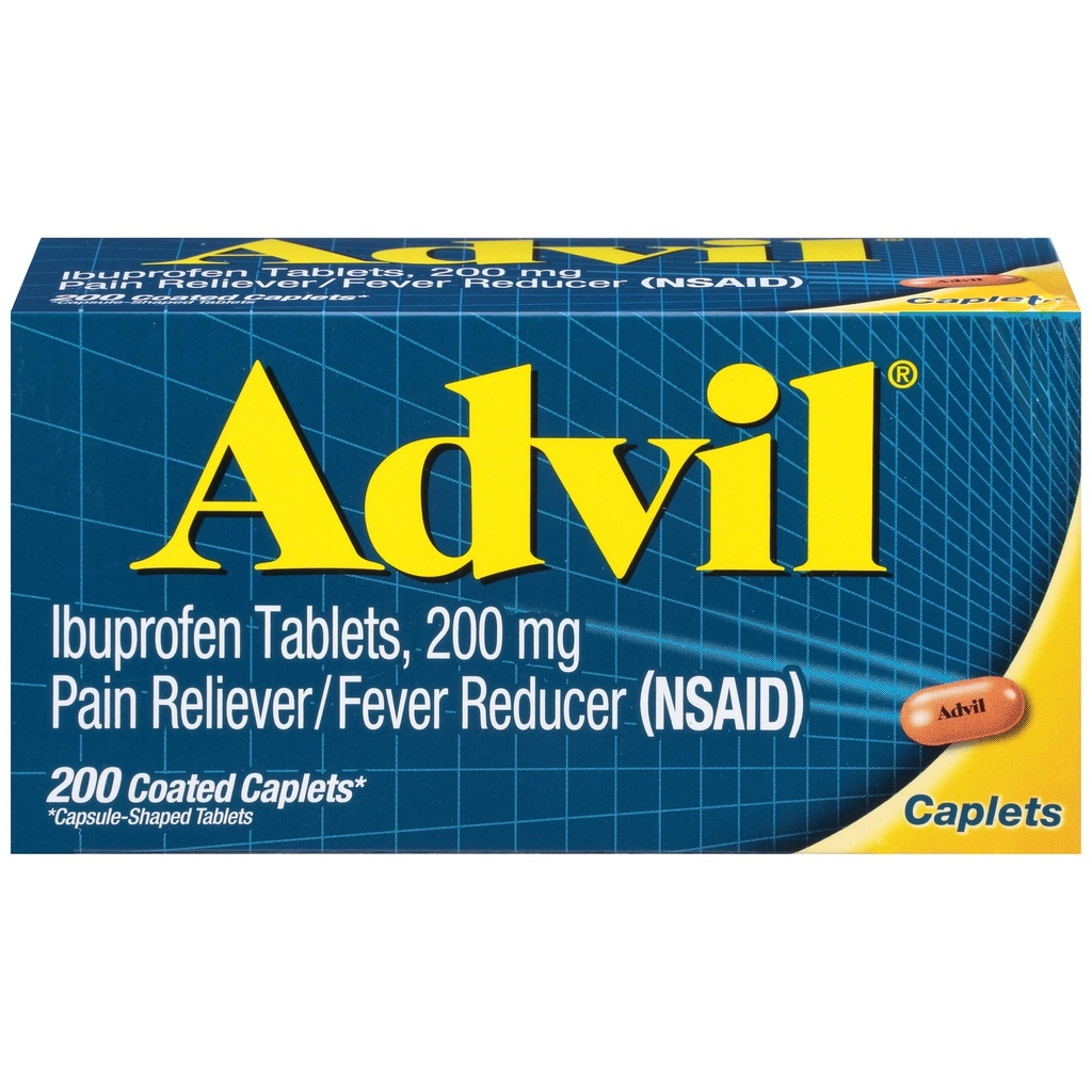 Advil Ibuprofen Tabletler, 200 Kont